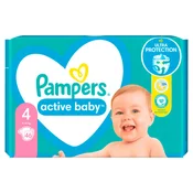 Pampers pelene active baby VPM 4 9-14kg 46kom
