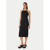 Calvin Klein Jeans Vsakodnevna obleka LV044F208G Črna Slim Fit