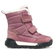 Geox škornji J46M7E J TREKKYUP B ABX C8J2U 08V22 podloženi D dk rose/platinum 29