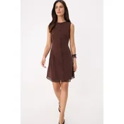 Trendyol Milla Ženska haljina Twoss26El00253, Smeda (Braon)