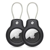 1 to 3 Tech-Protect Rough Vein 2-Pack Za Apple Airtag Zaščitni Etui Za Ključe