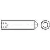 TOOLCRAFT 118091 vijak bez glave M12 12 mm čelik 100 St.