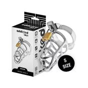 ADDICTED TOYS LOCKED Kletka Za Penis Addicted Toys Silver Lock (s)