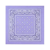 Party ruta bandana bombažna vijolična 54x54 cm