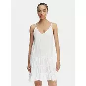 Banana Moon Poletna obleka Dona Tafalia LTL10 Bela Regular Fit