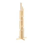Vješalica od masivnog bora u prirodnoj boji 60x186 cm Keeper – Karup Design