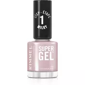 Rimmel Super Gel gel lak za nohte brez uporabe UV/LED lučke odtenek 110 Cream & Blend 12 ml