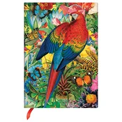 ZAPISKI 13X18CM-MIDI CRTE 72L S GUMICO TROPSKI VRT PAPERBLANKS PB9306-0