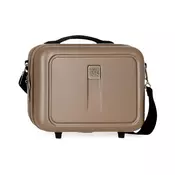 Roll road ABS beauty case champagne