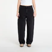 Hlače Carhartt WIP W Brandon Double Knee Pant Black Stone Washed XS