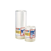 Tesa Pokrivna folija Masking film with tape 4368, indoor, 33 m x 1800 mm, transparent