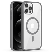 Hibridna maska PastelMag s magnetom Magsafe za iPhone 11 Pro - titanium gray