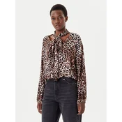 HUGO Bluza Cunea-1 50546781 Rjava Oversize