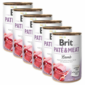 Konzerva Brit Paté & Meat Lamb 6x400 g