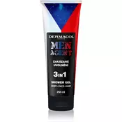 Dermacol Gel za prhanje Forbidden release Men Agent (3v1 gel za prhanje) 250 ml