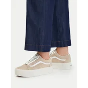 Tenis superge Vans Old Skool Platform VN0009PZ4MG1 Bež