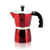 Berlingerhaus lonec za espresso BH-8583 9 skodelic bordo kovinska linija