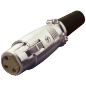 SAL Uticnica za mikrofon, XLR, tropolna - S 24