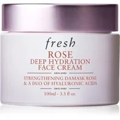 fresh Rose Deep Hydration Face Cream vlažilna krema za obraz s hialuronsko kislino 100 ml