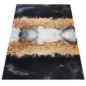 Dywanopol Kos preproge ČRNO IN ZLATO 13, 60 x 100 cm