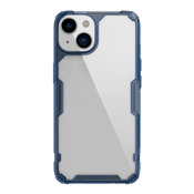 Premium hibridni ovitek Nillkin Nature Pro za iPhone 14 Plus - moder