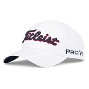 Moška kapa s ščitnikom Titleist Tour Performance White/Navy/Red