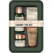 Baylis & Harding The Fuzzy Duck Bergamot, Hemp & Sandalwood darilni set kovinska škatla