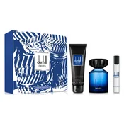 Dunhill Driven Blue Gift Set For Men I. Eau De Toilette 100 Ml + Eau De Toilette 15 Ml + Shower Gel 90 Ml