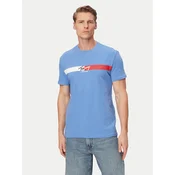 Tommy Jeans Majica DM0DM22539 Modra Regular Fit
