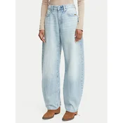 G-Star Jeans hlače Barrel 3D D30623-D788 Modra Wide Leg