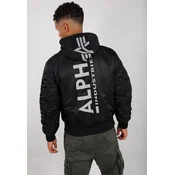ALPHA INDUSTRIES ZH BPRINT JAKNA BLACK