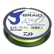 Daiwa J-Braid X4E 0.10mm-135m yellow