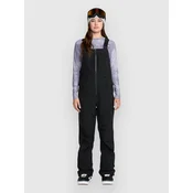 Volcom Swift Overall ženske smučarske/snowboard hlače z naramnicami black