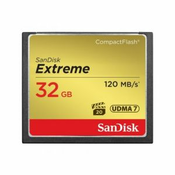 SANDISK CF 32GB Extreme 120 MB/s, 85MB/s write