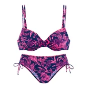 VENICE BEACH Bikini marine/svetlo roza