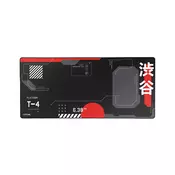 Trust Podloga za miš GXT759 XXL Japan, Crna