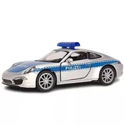 Welly CityDuty: Policijski avtomobil Porsche 911 Carrera S, 1:34
