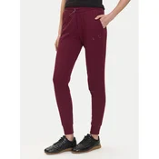 Armani Exchange za ženske. XW000986AF16114UA343 Jogger Essential hlače bordo barve (S), Priložnostno, Bombaž, Burgundija