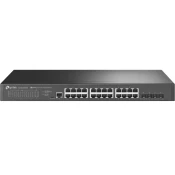 TP-Link OMADA JetStream prekidač TL-SG3428X-M2 (24x2, 5GbE, 4xSFP+, 2xkonzola)
