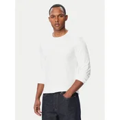 Calvin Klein Majica z dolgimi rokavi LV04LH808G Bela Slim Fit