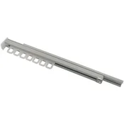 Izvlečna garderobna omara model C, 23 x 40 x 305 mm, aluminij/umetna masa bela