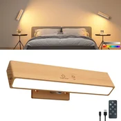 DetarZinLED Brezžična LED Stenska Svetilka 22 cm