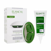 Elancyl Slim Massage Set masažni pripomoček Slim Massage 1 kos + Slimming Concentrate Gel 200 ml