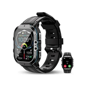 Oukitel BT20 smartwatch sport rugged 350mAh/Heart rate/SpO2/Accelerometer/crno narandasti ( BT20 black-orange )