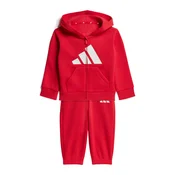 ADIDAS SPORTSWEAR Športna trenirka ESSENTIALS rdeča/bela
