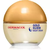 Dermacol Gold Elixir obnavljajuca nocna krema protiv bora 50 ml za žene