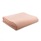 Dekordom Frotir prekrivac mosaic 200x210 - light pink ( 025244 )