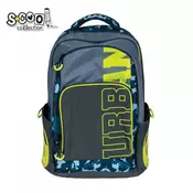 S-COOL Ranac anatomski Urban blue & green SC1646