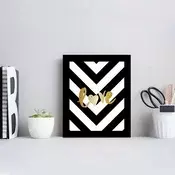 Wallity Dekorativna uramljena slika, 23.5x28.5cm, Šarena