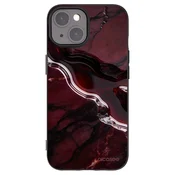 Silikonski črni ovitek za Apple iPhone 15 - Cherry stone